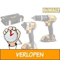 DeWalt 18 V combiboor + slagschroevendraaier