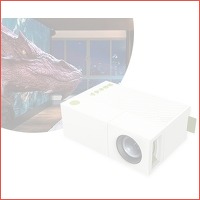 Oplaadbare LED-projector