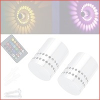 LED-cirkel muurlamp