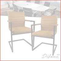 2 Difano Design eetkamerstoelen