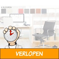 Leren design bureaustoel