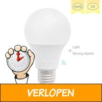 E27 LED-lamp met bewegingsensor