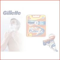 8-pack Gilette Fusion scheermesjes