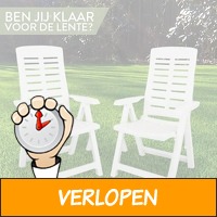 Verstelbare tuinstoelen