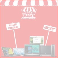 10% korting op alles van Acer