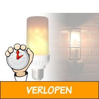 LED-lamp met vuursimulatie