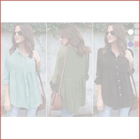 Peplum blouse