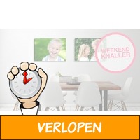 Voucher voor foto op canvas