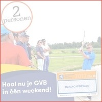 Handicap 54 / Golfcursus voor 2 personen