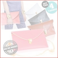 Set van 4 hippe clutches