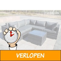 Luxe loungesets voor in de tuin