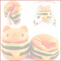 Sanqi Elan Squishys cat burger