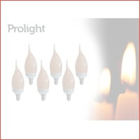 Prolight LED lampen E14 - 6 stuks - Warm..