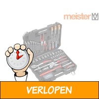 Meister 76-delige gereedschapset in koffer