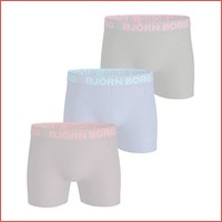 3-Pack Bjorn Borg Solids boxershorts