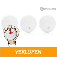 3 x Smartwares rookmelder