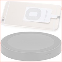 Wireless QI oplader met QI receiver