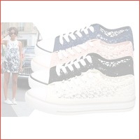 Lace sneakers