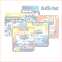 8 x Gilette XL-pack scheermesjes