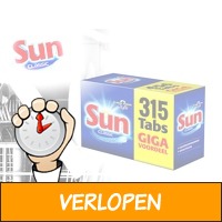 Sun vaatwastabletten - classic - 315 tabletten