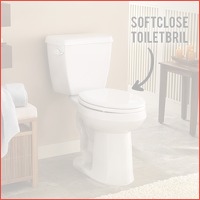 Soft-close toiletbril