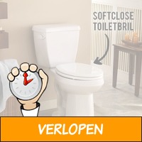 Soft-close toiletbril