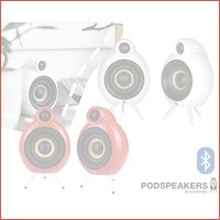 2 x Scandyna MicroPod design speakers