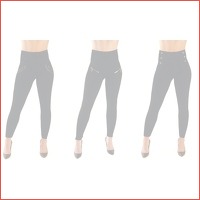 3 x legging met afslankend effect