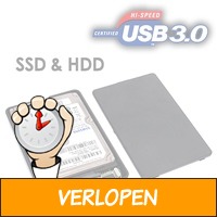 SSD/HDD 2.5 inch behuizing