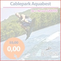 Cablepark Aquabest 3e + 4e uur