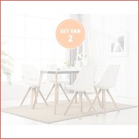 2 x Scandinavische designstoelen