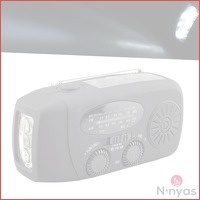 Ninyas zaklamp met radio