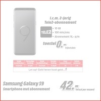 Samsung Galaxy S9 + abonnement