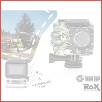 Waspcam 4K action cam met waterproof cas..