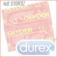 48 Durex Ambassador Glyder condooms