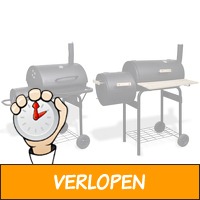 Barbecue en roker met houtskool