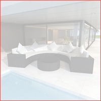 Polyrattan loungeset