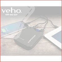 Veho powerbank met of zonder MFI kabel