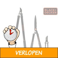 3-delige Black+Decker snoeiset