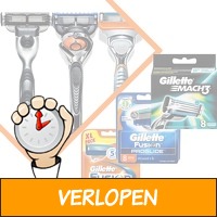 8-pack Gillette Fusion/Proglide/Mach 3 scheermesjes