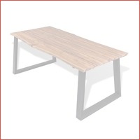 Eettafel massief acaciahout