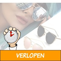 Veiling: retro Cat-Eye zonnebril