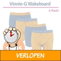 4-pack Vinnie-G Wakeboard Blue boxershorts