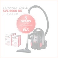 Sencor SVC6000 stofzuiger + gratis stofz..