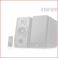 Edifier boekenplankspeakers