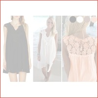 Lace jurk voor een zomerse boho look