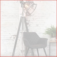 Stoere industriele vloerlamp