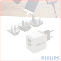 Philips USB universele reisoplader