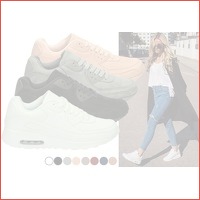 FlexAir sneakers suede look