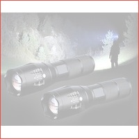 2-pack militaire zaklampen